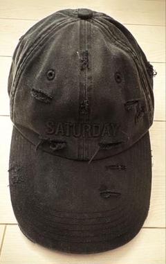 s*u様 VETEMENTS ヴェトモン　SATURDAY cap ダメージ加工 s*u様 VETEMENTS ヴェトモン SATURDAY cap ダメージ加工 - メルカリ