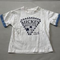 しまむら　リトシー　ディズニー　ミッキー　ワッペン　Tシャツ