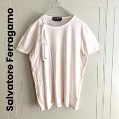 エルメス/マルジェラ期/ボルデュックリボン柄/Tシャツ/カットソー タグ付き エルメス Tシャツ ボルデュック マルジェラ期 リボン