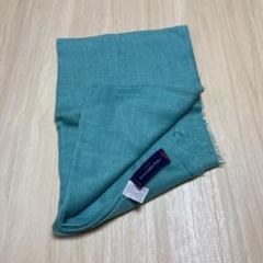 ひ189 超美品　エルメネジルドゼニア　青　ブルー　カシミヤ100% マフラー Ermenegildo Zegna - Ermenegildo Zegna マフラー ストール