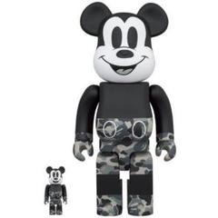 BE@RBRICK BAPE ミッキー 100% 400%