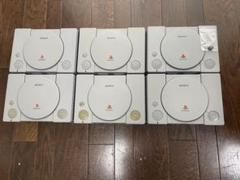 SONY PlayStation1 6台セット分解清掃済み。ジャンク品￼
