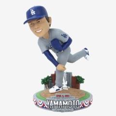 【お気にいる】 【限定】ボブルヘッド 山本由伸 MLB メルカリ - 初勝利 メジャー スポーツ選手