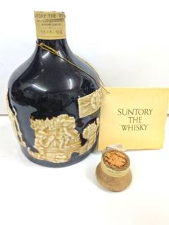 古酒 有田焼き Suntory Whisky  760ml サントリー ザ ウイスキー 有田焼 陶器ボトル 古酒 SUNTORY THE
