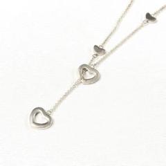 TIFFANY】ティファニー ハートラリアット ネックレス シルバー