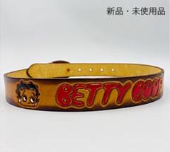 ②ハーレーダビッドソン＆ベティちゃんBetty Boop レザーベルト