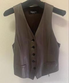 シルバーフォックス羊革ベスト黒 リルジョーレザーベスト Lil Joes Legendary Leathers｜サンズ