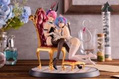 リゼロ ラム＆レム バニーVer ガレージキット スタチュー フィギュア リゼロ ラム＆レム バニーVer ガレージキット スタチュー