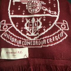 アーセナル サッカーマフラー Arsenal 現地購入 ユーロ 英国製 アーセナル サッカーマフラー Arsenal 現地購入品 ユーロ 英国製