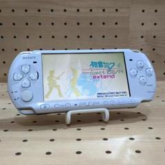 動作品/点検・整備済み psp3000 本体 パール・ホワイト（付属品あり）①