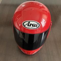 「Kenさん専用」新井広武 アライ 希少　1968年ジェットヘル Yahoo!オークション - 新井広武 ジェットヘルメット(バイザー付