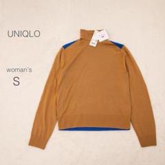 未使用 JW ANDERSON　JW アンダーソン S キャメル タートルネックニット お値引き交渉大歓迎】未使用 JW ANDERSON JW アンダーソン S
