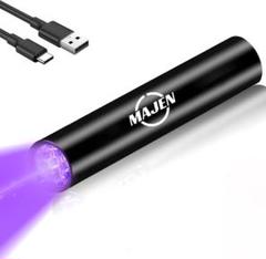 新品 ブラックライト UVレジンライト 小型 軽量