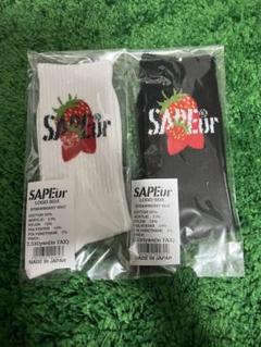 sapeur サプール　ソックス　靴下　strawberry ストロベリー　苺