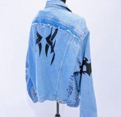 LEVIS 501 × VETEMENTSヴェトモンリーバイス ロゴデニム32 LEVIS 501 × VETEMENTSヴェトモンリーバイス ロゴデニム32