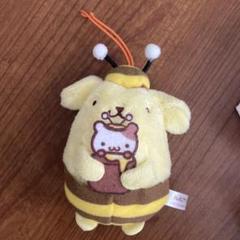 サンリオ ポムポムプリン ぬいぐるみ ミツバチ はち 蜂 プリン