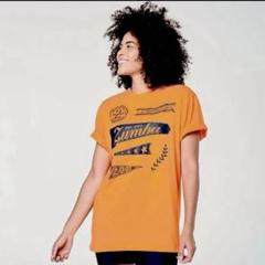 ズンバ　Tシャツ　オレンジ