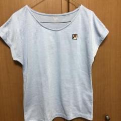 FILA 水色 Tシャツ XL