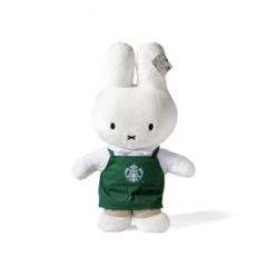 【セール】スターバックス×ミッフィー コラボ　ぬいぐるみキーチェーン タイ スタバ】海外限定☆ミッフィー ぬいぐるみキーチェーン