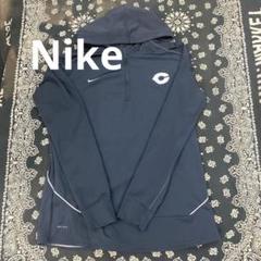 ナイキ Nike 激レア ハーフジップ プルオーバー パーカー ロングTシャツ