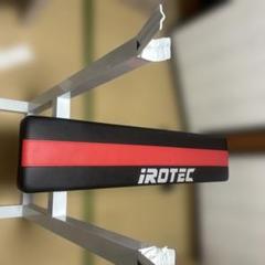 直接引き取り大阪市内］iROTEC トレーニングベンチ ブラック/レッド