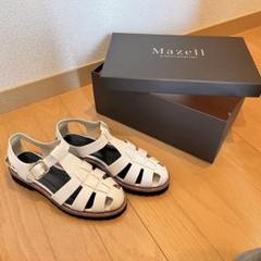 Mazellバンヤードストーム トラックソールグルカサンダル 白