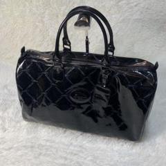 【極美品】LONGCHAMP ロンシャン　ボストンバッグ　レザー　エナメル加工 楽天市場】エナメルバッグ（ブランドロンシャン）（レディース
