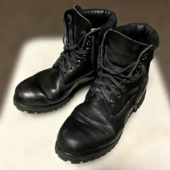 Timberland ブラック ワークブーツ　27 垂涎のコラボ】名作「イエローブーツ」がオールブラックに！一足