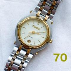 稼働品GUCCI9000L レディースウォッチ GUCCI】ヴィンテージ 9000L クォーツ 中古 レディース 1990年代