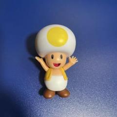 キノピオ フィギュア マリオ レトロ レア 昔 懐 色ちがい 黄色