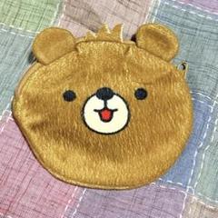 新品　関西電力　クマ　ポーチ　ファスナー付き