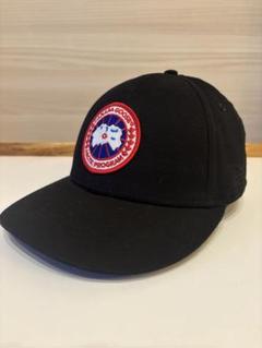 美品 カナダグース×ニューエラ コラボ ベースボールキャップ ブラック CANADA GOOSE - カナダグース ニューエラ コラボ ベースボール