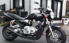 受注 XJR1300 RP03J ～2002年 ショート管 ブラック マフラー