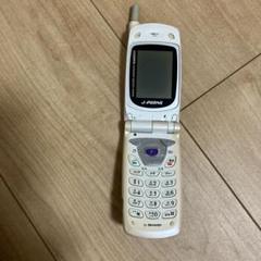 J-フォン J-phone J-SH07 ホワイトピーチ - メルカリ