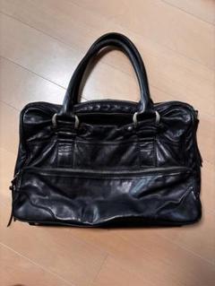 美品　アルフレッドバニスター　ボストンバッグ　ロゴ刻印　オールレザー　幅43cm 2025年最新】アルフレッドバニスター バッグの人気アイテム