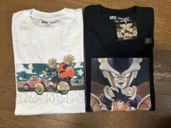 ユニクロ ドラゴンボール コラボ Tシャツ ホワイト ブラック ロゴ Mサイズのサムネイル