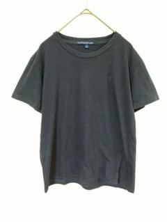 日本製　ラルフローレンスポーツ　Tシャツ　レディースL　ネイビー　綿100％