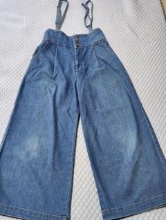 【購入前に連絡願います】【値下げ 専用不可】サスペンダー付きパンツ 古着