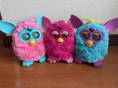 ファービー（ピンク斑点柄）オリジナル染色カラー ファービー（ピンク斑点柄）オリジナル染色カラー ぬいぐるみ