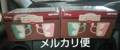 ディズニー チョコ風ペアマグカップ