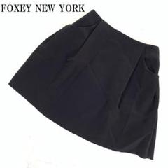 極美品✨FOXEYNEWYORK フォクシー フレア キュロット 40 ブラック 2025年最新】フォクシー_ニューヨークの人気アイテム - メルカリ
