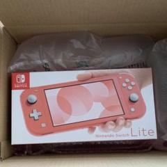 新品 Nintendo Switch Lite スイッチ ライト コーラルピンク
