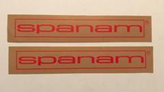 ■貴重_希少■新品 未使用_SPANAM_ステッカー セットのサムネイル