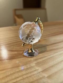 スワロフスキー Swarovski 2005年 廃盤品 『地球儀, Gold』