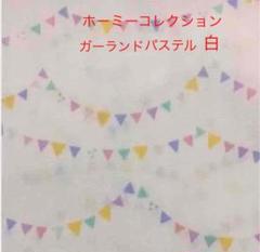 ①小池都知事 同柄 ホーミーコレクション フラッグガーランド パステル 同色