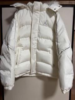Supreme Jordan Puffer Jacket ホワイト　サイズXL