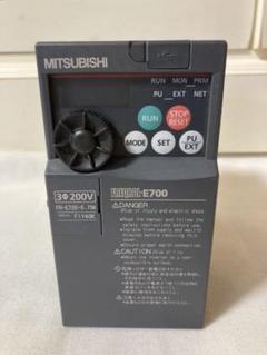 オンライン限定商品】 MITSUBISHIインバーダー中古 FR-E720-0.4K 5個