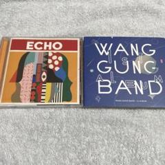 【CD2枚】ECHO／roomies、WANG GUNG BAND（ステッカー付