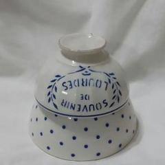 ♡フランスアンティークカフェオレボウルプチボウルルルドの泉ブロカント蚤の市レア ♡フランスアンティークカフェオレボウルプチボウルルルドの泉