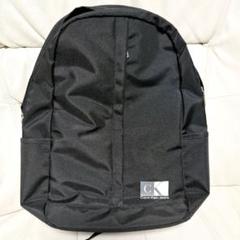 新品希少　カルバンクラインジーンズCALVIN KLEIN　A4多機能黒リュック